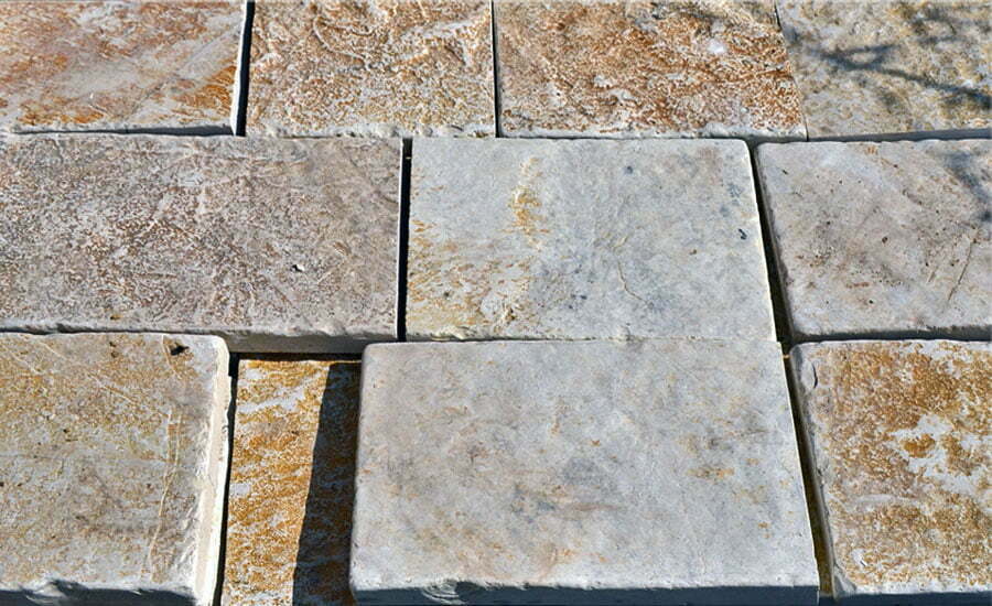 Πέτρες Αλβανίας αντικέ ορθογωνισμένες